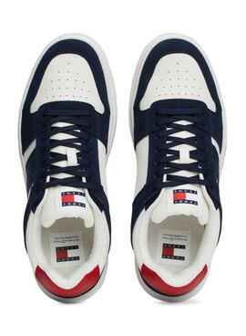 Sapatilhas Tommy Jeans The Brooklyn azul marinho para homem.