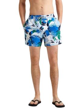 Roupa de banho Pepe Jeans Leaf Azul Para Homem