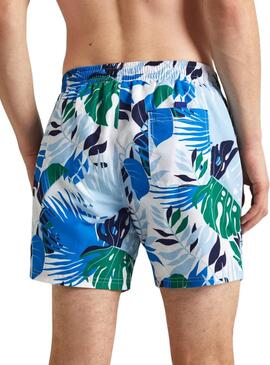 Roupa de banho Pepe Jeans Leaf Azul Para Homem