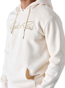 Moletom Project x Paris Hood creme para homem