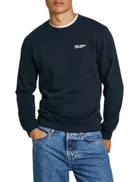 Moletom Pepe Jeans azul marinho para homem