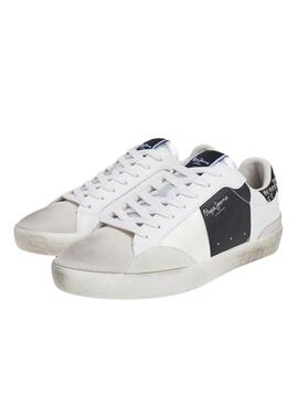 Sapatilhas Pepe Jeans Lane brancas para mulher