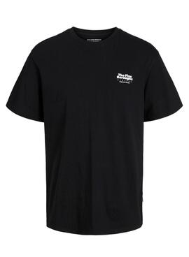 Camiseta Jack and Jones Bronx preta para homem