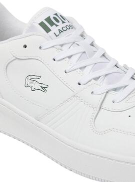 Sapatilhas Lacoste L001 branco para homem