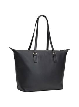 Bolsa Tommy Hilfiger Poppy preta para mulher