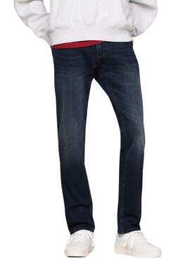 Calça jeans Tommy Jeans Scanton Slim azul para homens