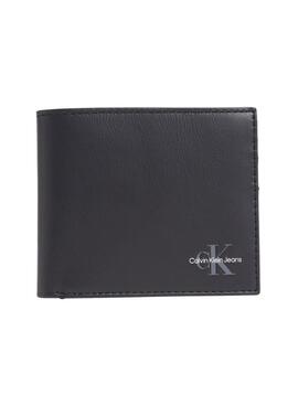 Carteira Calvin Klein Jeans Monograma preto