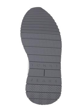 Tênis Tommy Jeans Eva Runner cinza para mulher
