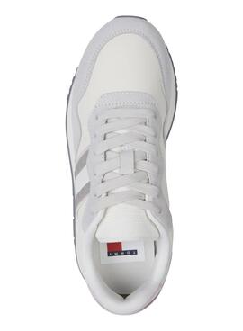 Tênis Tommy Jeans Eva Runner cinza para mulher