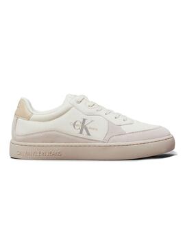 Sapatilhas Calvin Klein Jeans Classic Cupsole Low bege para homem