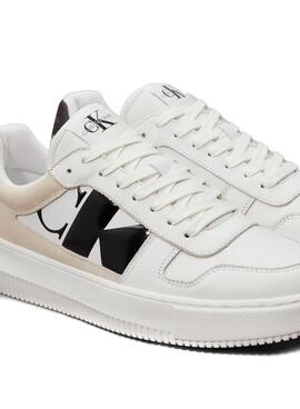 Sapatos Calvin Klein Jeans Cupsole branco para homem