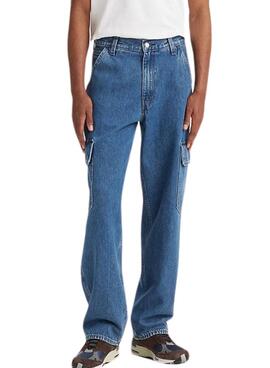 Calça jeans Levis 568 cargo para homem