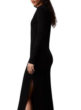 Vestido polo Calvin Klein Jeans preto para mulher