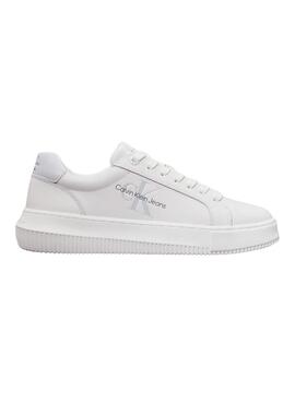Sapatilhas Calvin Klein Jeans Chunky cupsole branco para mulher