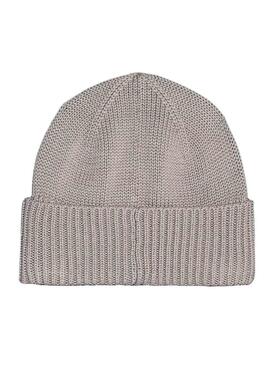 Gorro Calvin Klein Jeans Mono Logo cinza para mulher