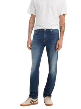 Calça jeans Levis 511 dark denim para homem.