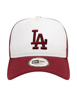Boné New Era World Series Trucker vermelho para homens e mulheres