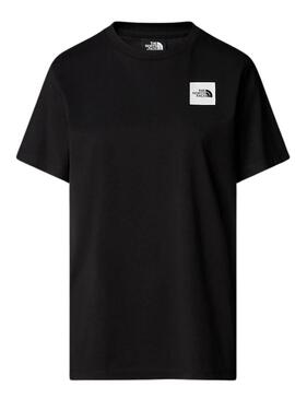 Camiseta The North Face Fine preta para mulher
