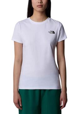 Camiseta The North Face Box branca para mulher
