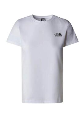 Camiseta The North Face Box branca para mulher