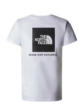 Camiseta The North Face Box branca para mulher