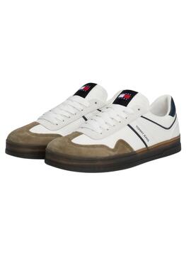 Sapatilhas Tommy Jeans Greenwich branco para homem