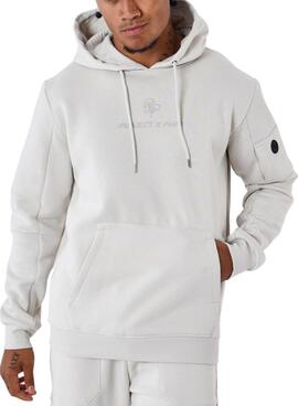 Moletom Project x Paris com logotipo circular de pedra para homens