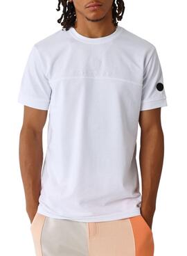 Camiseta Project x Paris logo circular branca para homem