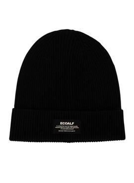 Gorro Ecoalf Woolalf preto para mulher e homem