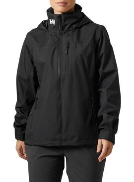 Jaqueta Helly Hansen Midlayer Hood preta para mulher