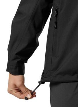 Jaqueta Helly Hansen Midlayer Hood preta para mulher