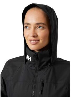 Jaqueta Helly Hansen Midlayer Hood preta para mulher