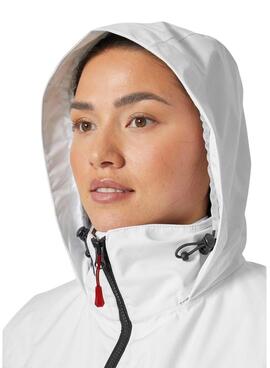 Casaco Helly Hansen Midlayer Hood polar branco para mulher