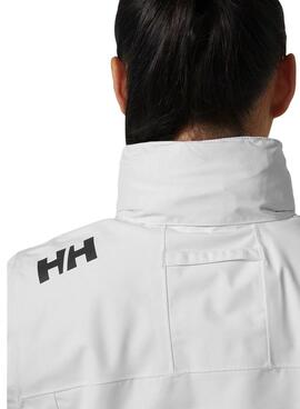 Casaco Helly Hansen Midlayer Hood polar branco para mulher