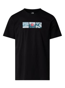 Camiseta The North Face Expedition preta para homem
