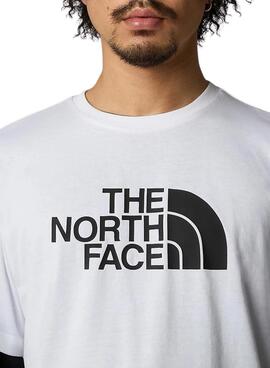 Camiseta The North Face Easy branca para homem