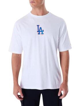 Camiseta New Era World Series branca para homem