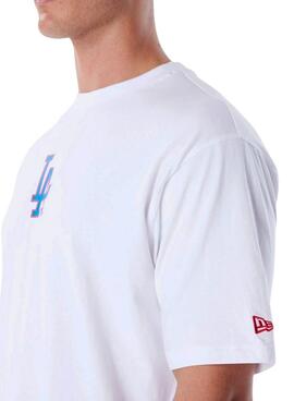Camiseta New Era World Series branca para homem