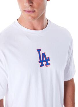 Camiseta New Era World Series branca para homem
