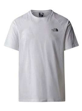 Camiseta The North Face Denali cinza para homem