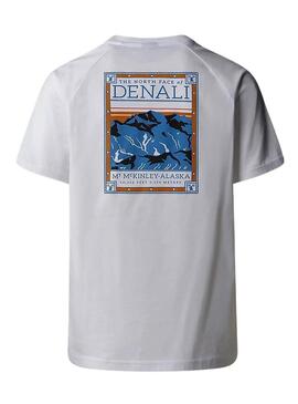 Camiseta The North Face Denali cinza para homem