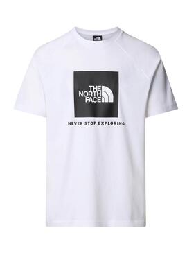 Camiseta The North Face Redbox branca para homem