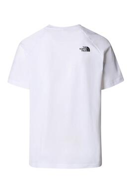 Camiseta The North Face Redbox branca para homem