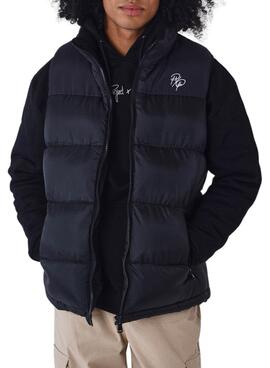Colete Project x Paris acolchoado preto para homem