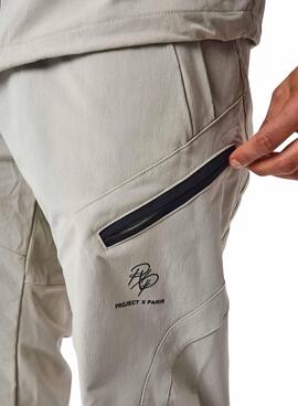 Calças jogger Project x Paris Colorblock pedra para homem