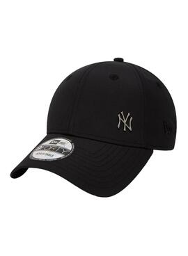 Boné New Era Flawless Logo preto para mulheres e homens
