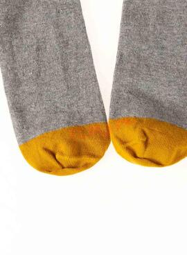 Conjunto de 3 meias El Pulpo Winter Adventure multicoloridas para homem