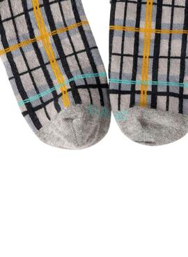 Conjunto de 3 meias El Pulpo Winter Adventure multicoloridas para homem