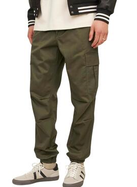 Calças Jack and Jones Kane verde para homem