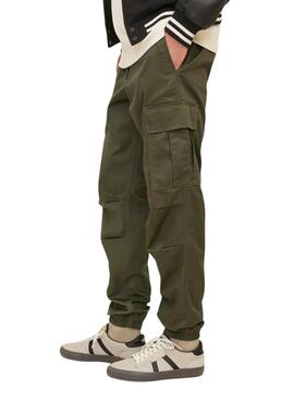Calças Jack and Jones Kane verde para homem